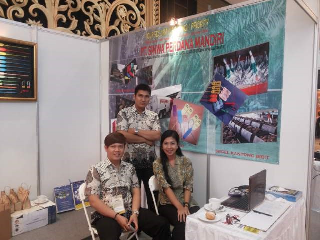 PT Sinwa Perdana Mandiri's booth at ICOPE 2014