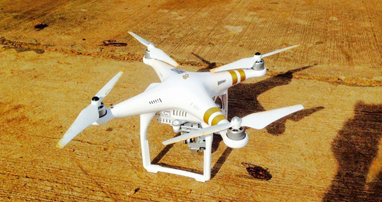 Drones being used to monitor our plantations