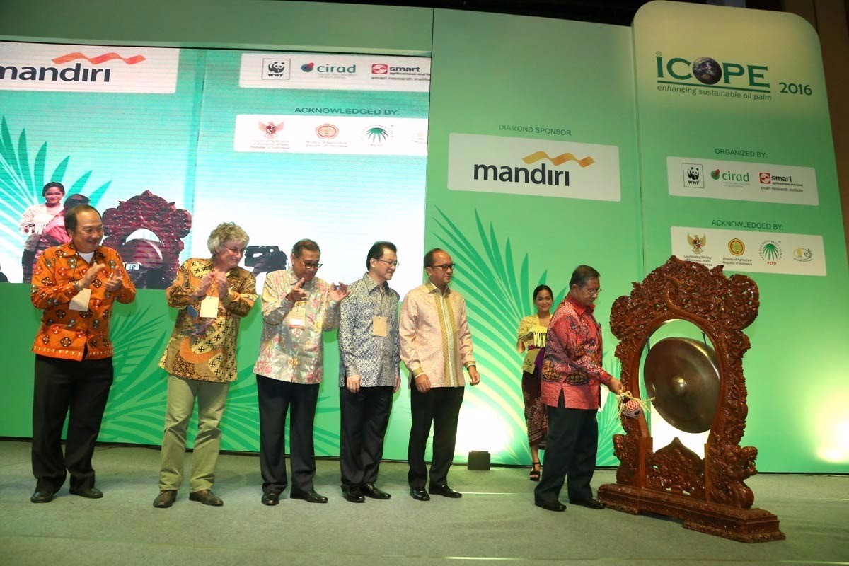 Menteri Koordinasi Ekonomi Dr. Darmin Nasution meresmikan acara pembukaan ICOPE 2016