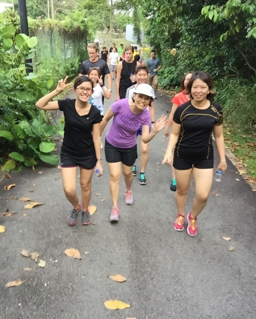 The HortPark Walk – one of our outdoor activities