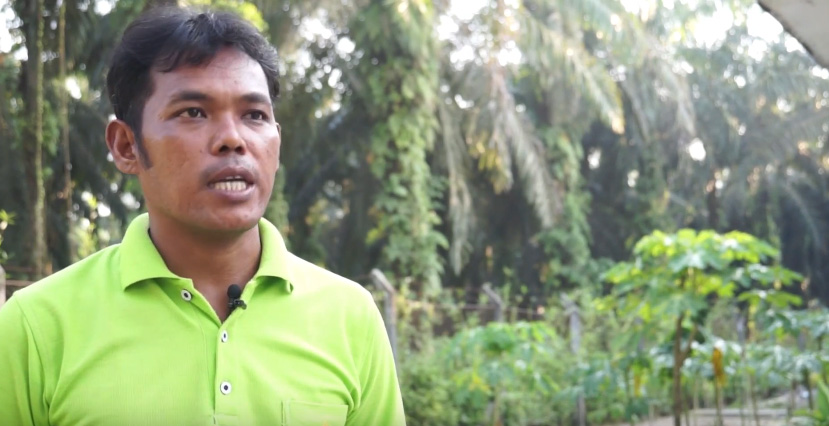 Palm oil smallholders talk about traceability