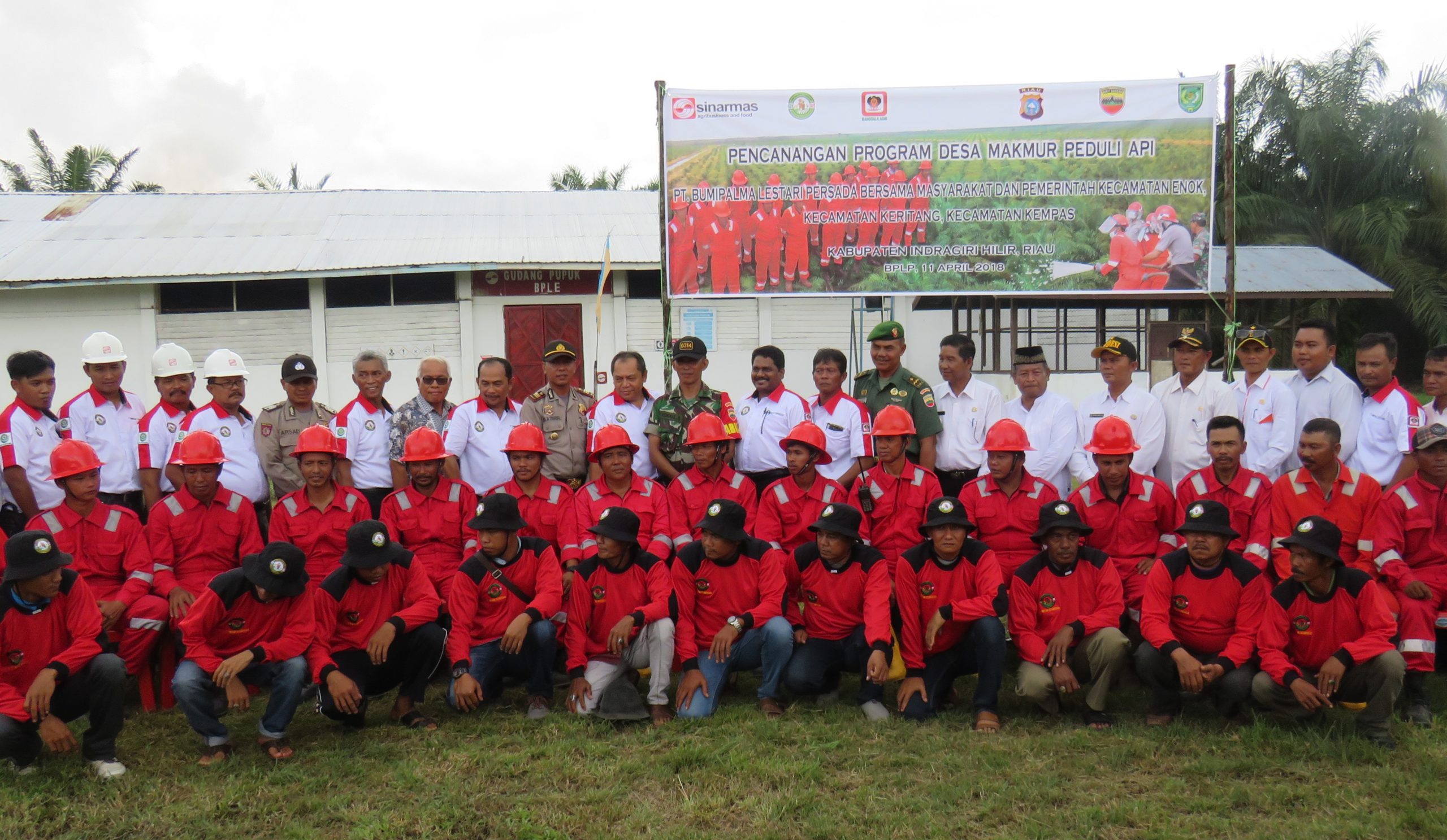 Program DMPA Sinar Mas Agribusiness and Food Diperluas ke Sembilan Desa di Riau untuk Meminimalisir Potensi dan Dampak KARLAHUT