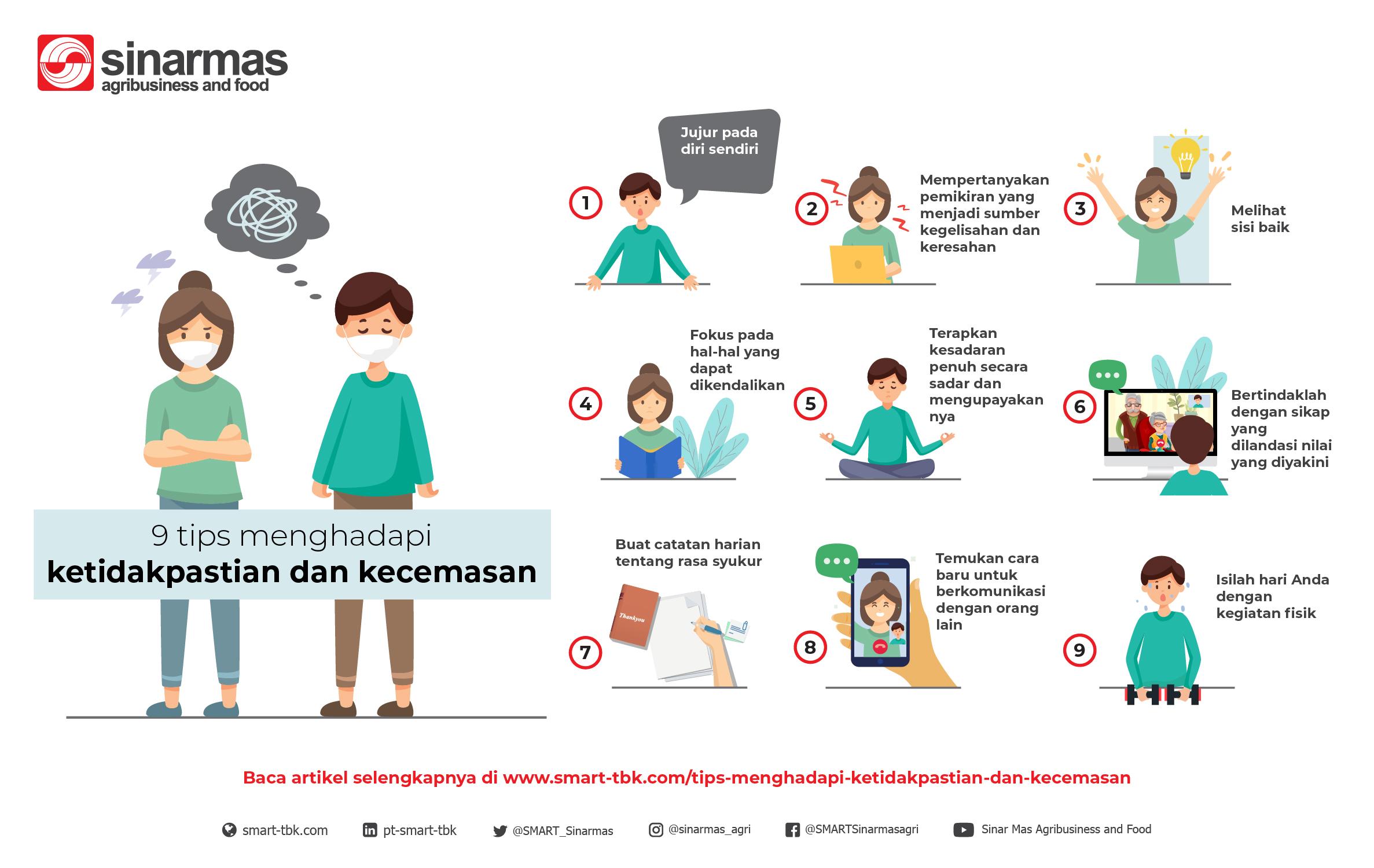 Sembilan Tips Menghadapi Ketidakpastian dan Kecemasan