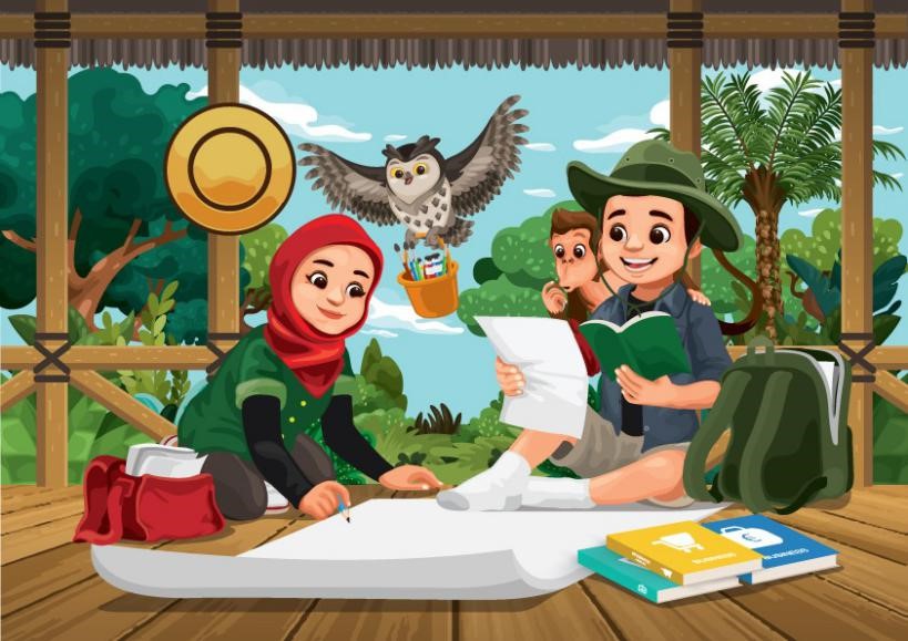 Tips to keep children engaged: what we learnt teaching them about forest and land fire prevention
