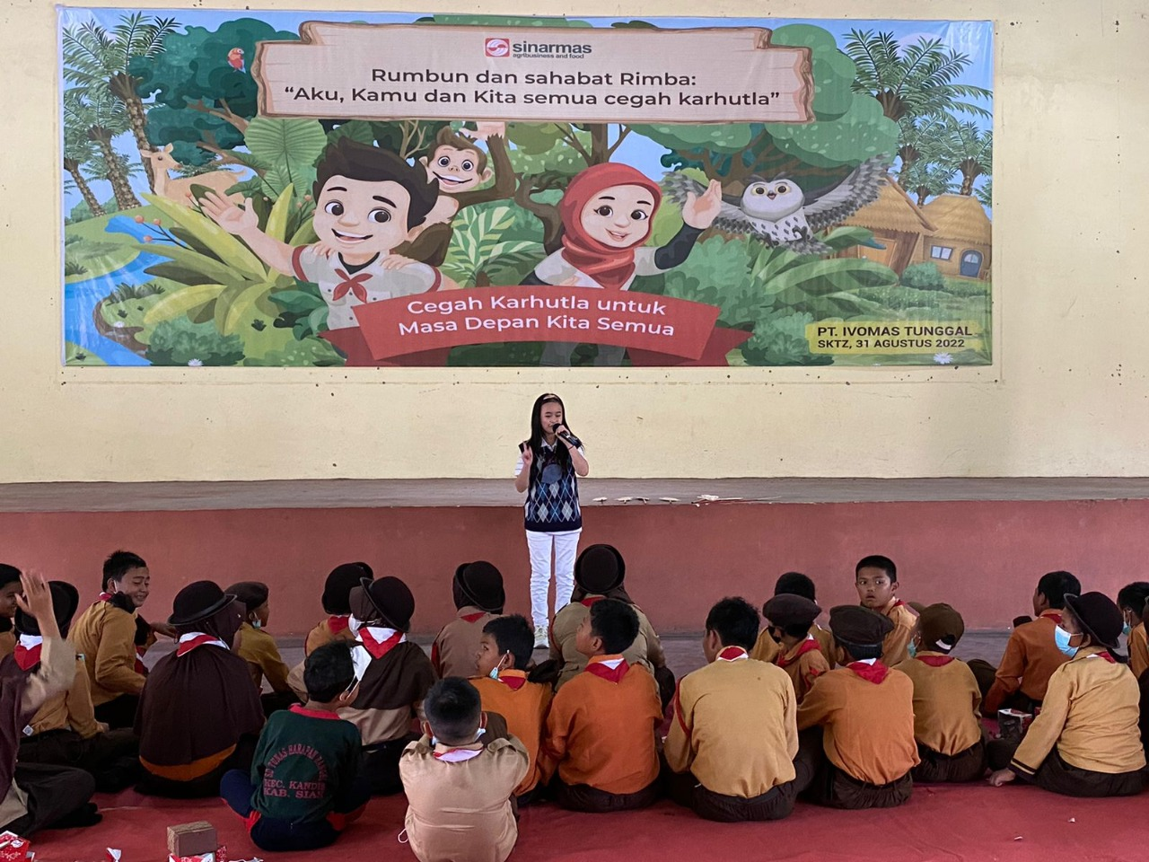 Sinar Mas Agribusiness and Food launches two new volumes of its children’s storybook –  Rumbun and Jungle Friends – to promote fire prevention education in schools