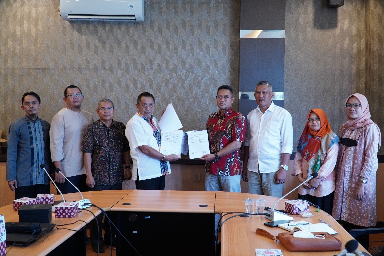 Acara penandatanganan kerja sama riset keanekaragaman hayati