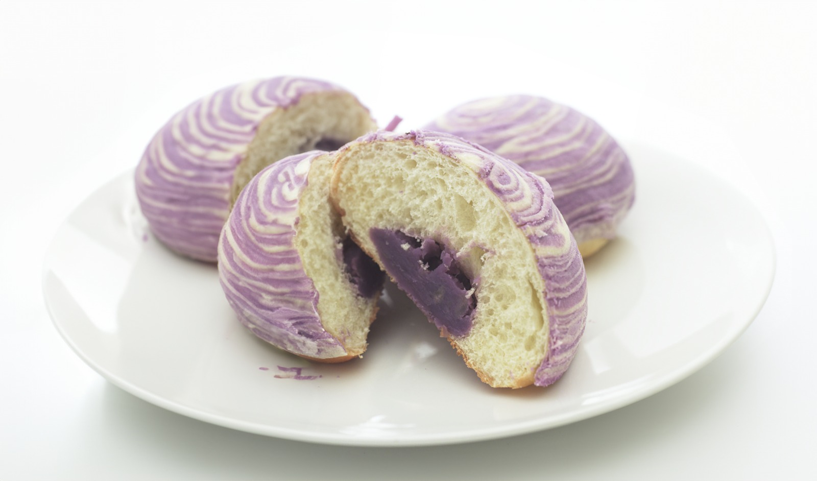 Taro Layer Bread