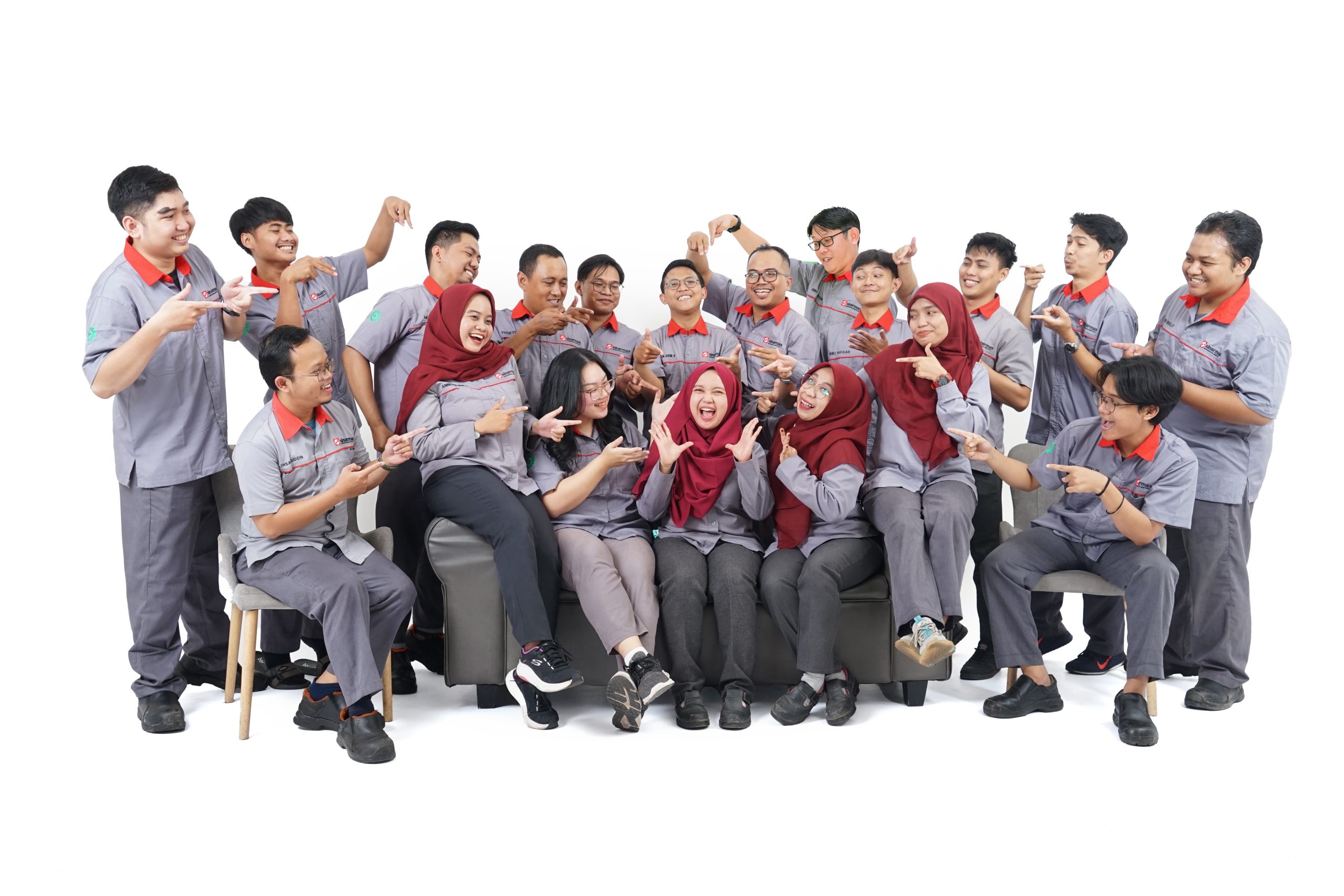 Elizabeth dan timnya di departemen QFS