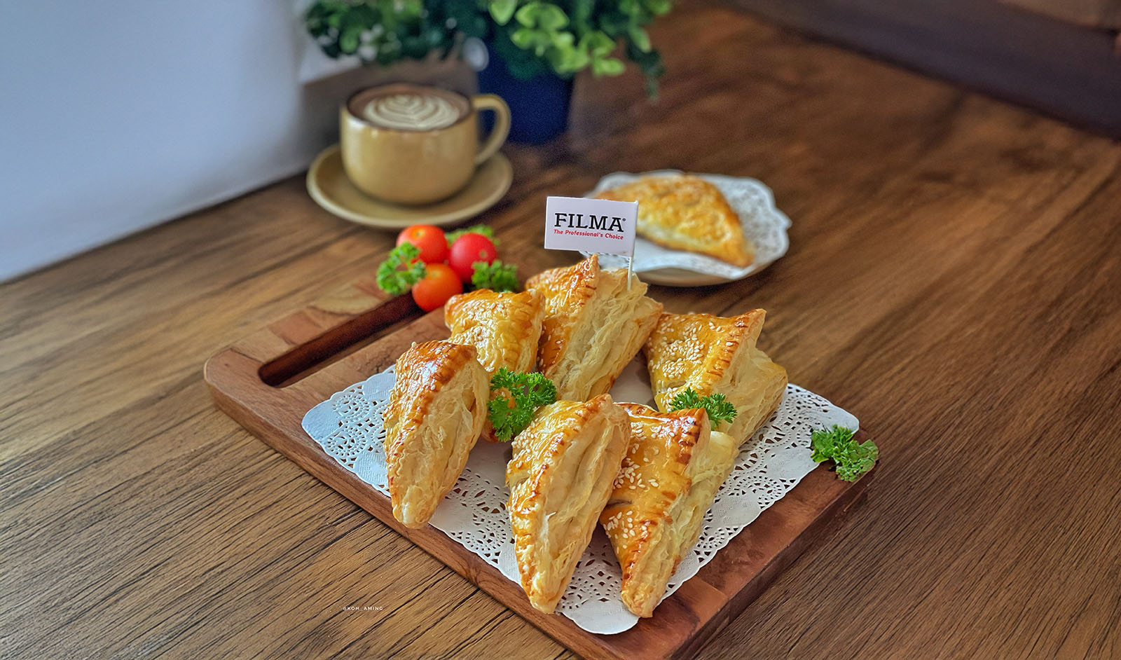 chicken lemper puff pastry