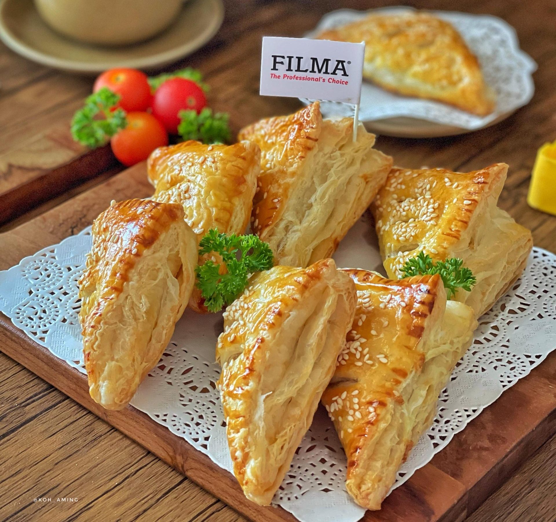 Chicken Lemper Puff Pastry