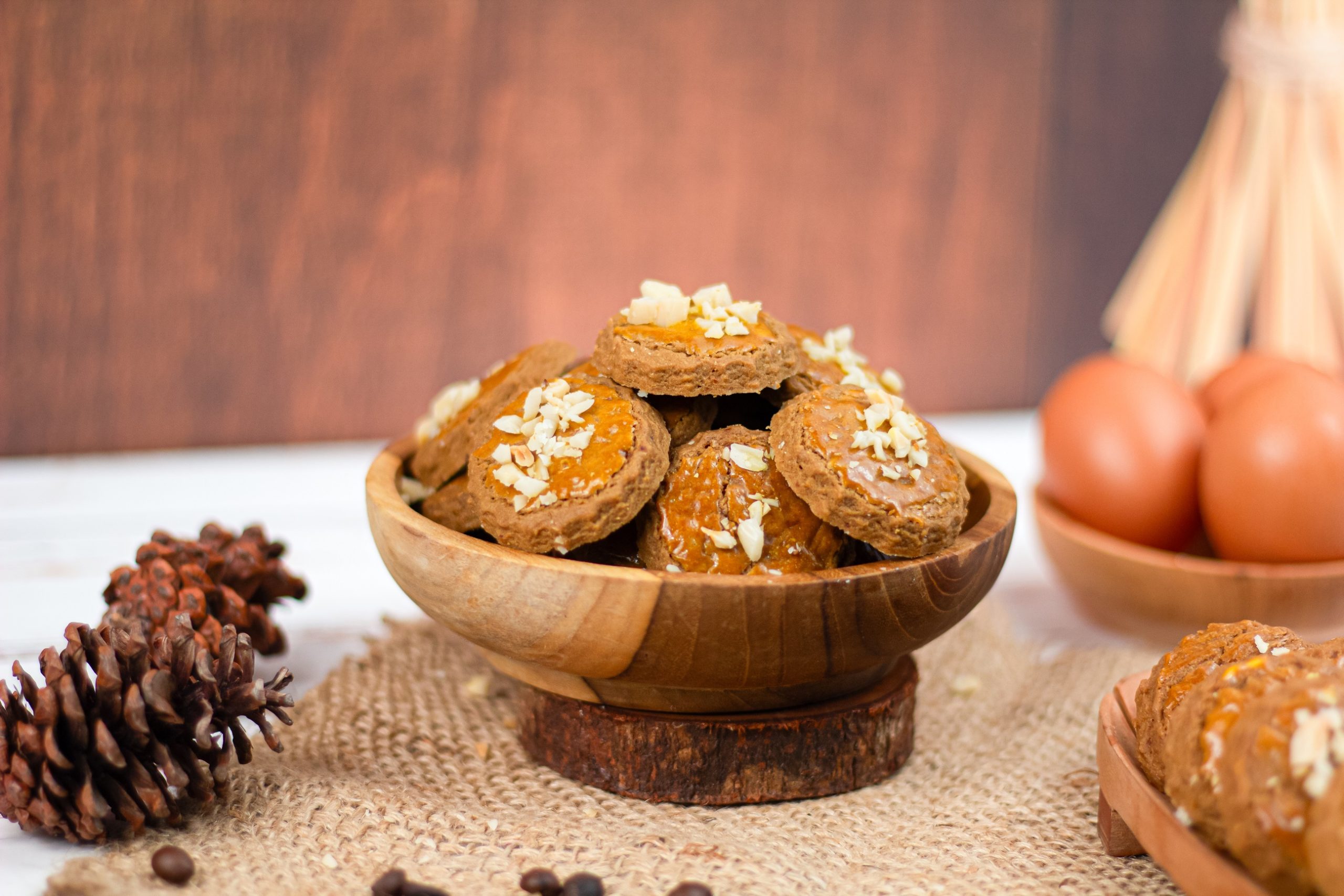 Coffee Walnut Cookies