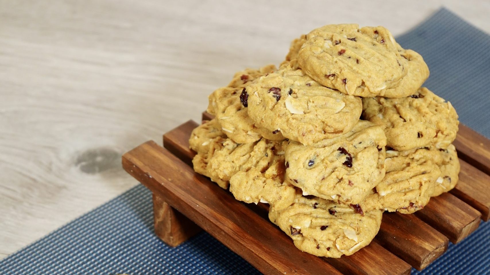 Lemon Cranberry Almond Cookies
