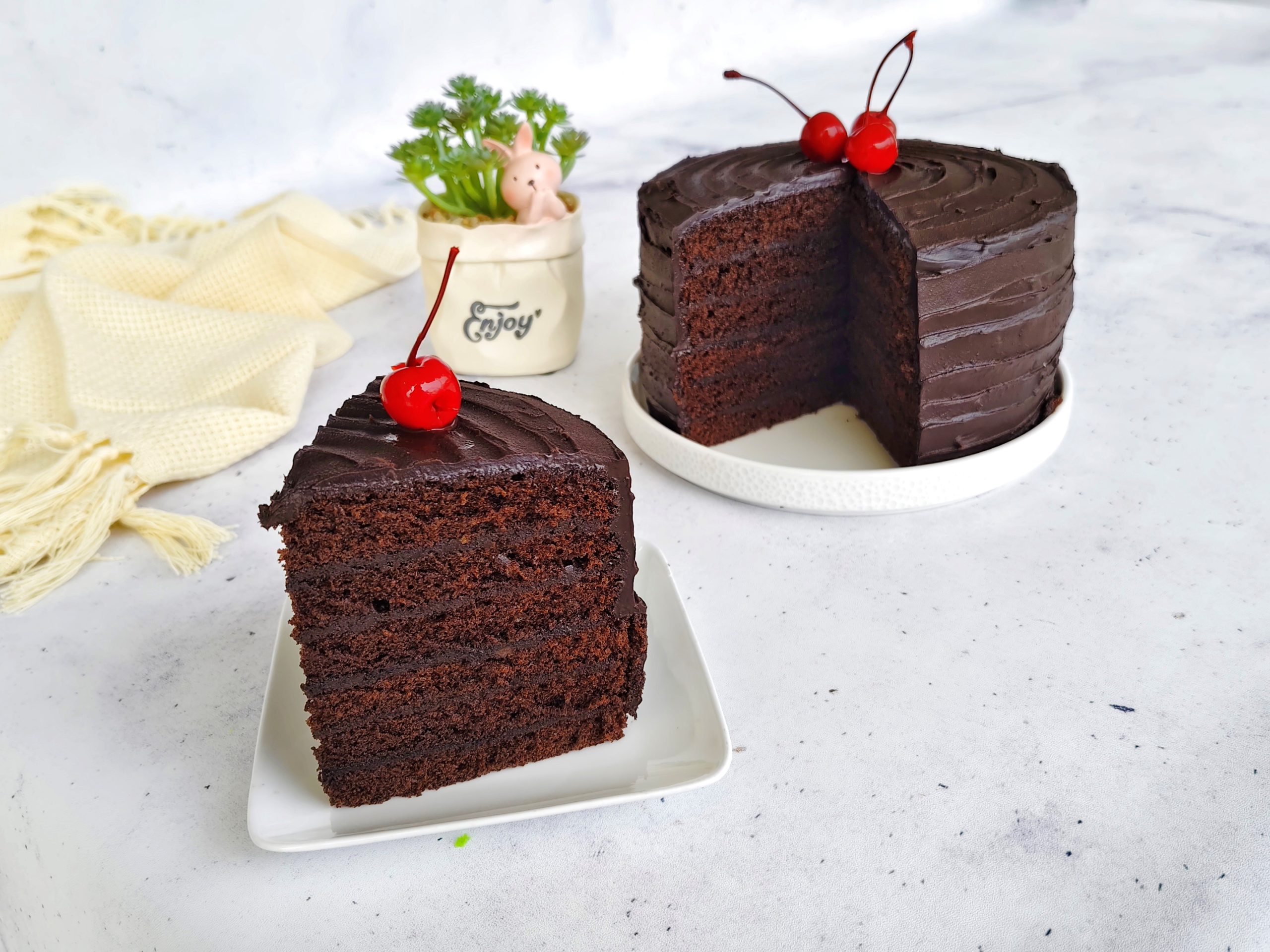 Moist Chocolate Layer Cake