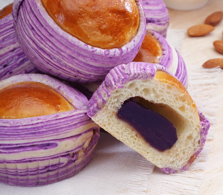 Pie Taro Bread
