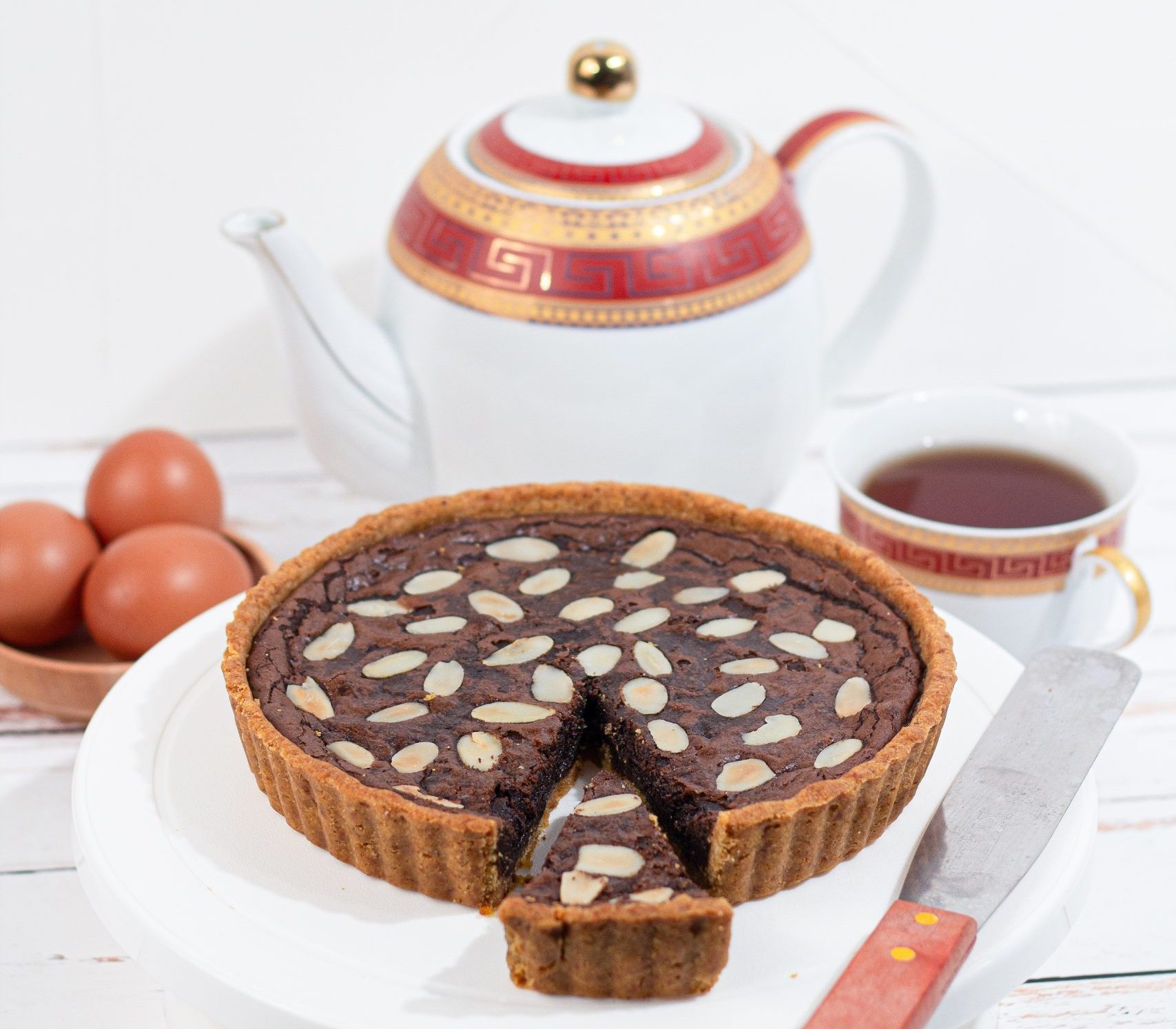 Chocolate Tempeh Pie