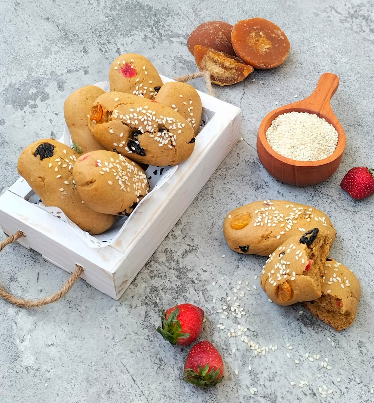 Vegan Fruit Gambang Bread