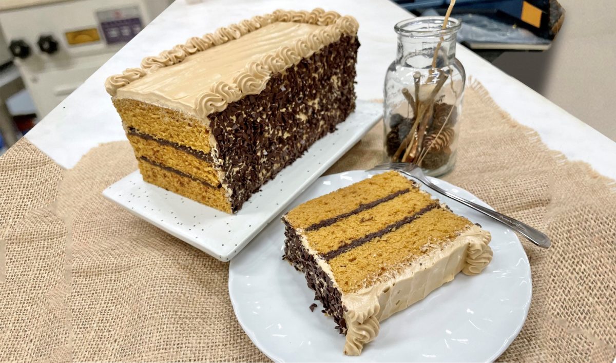 Cake Mocha Ganache Kukus