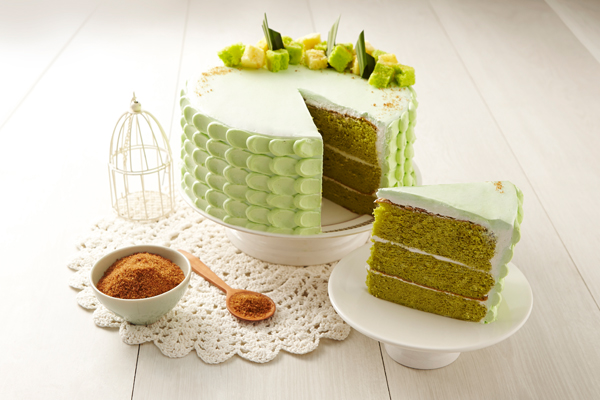 Pandan Malaka Cake