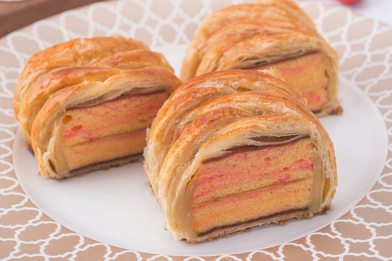 Strawberry Almond Danish Pastry