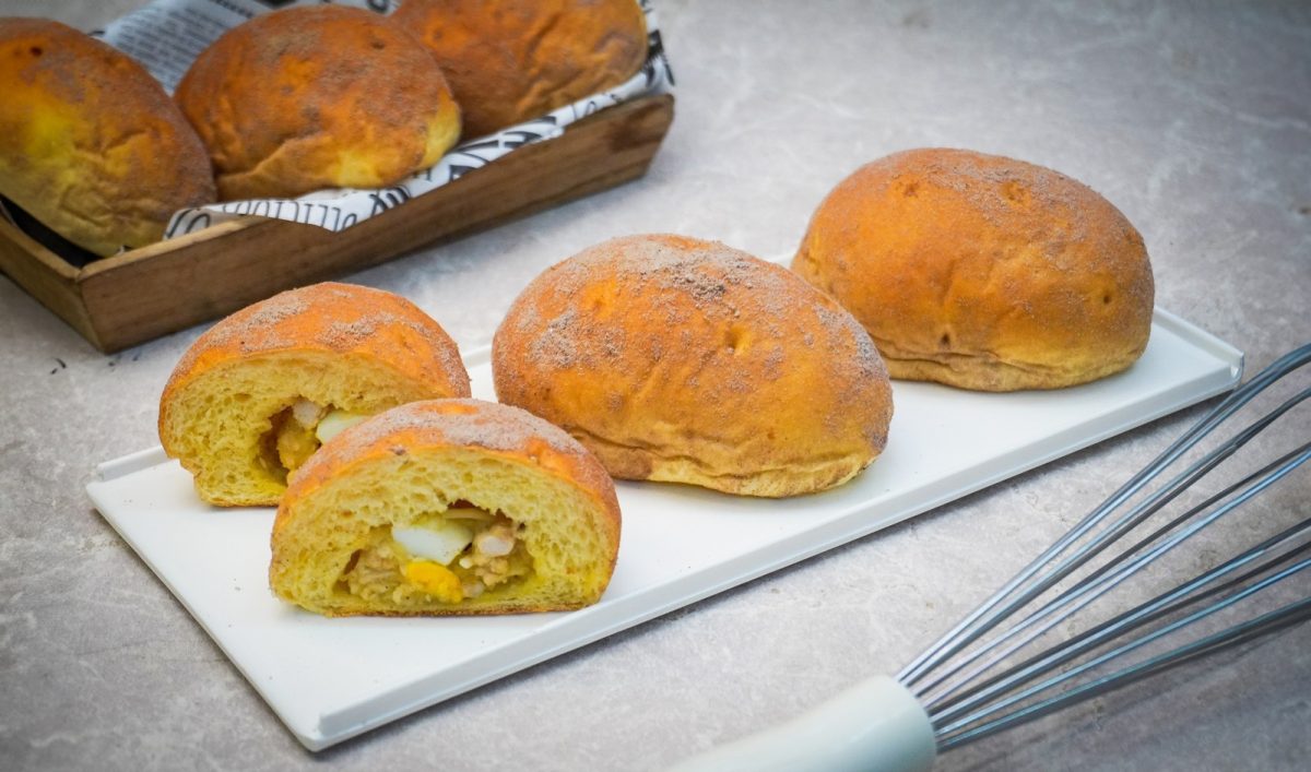 Egg and Cheese Potato Bread