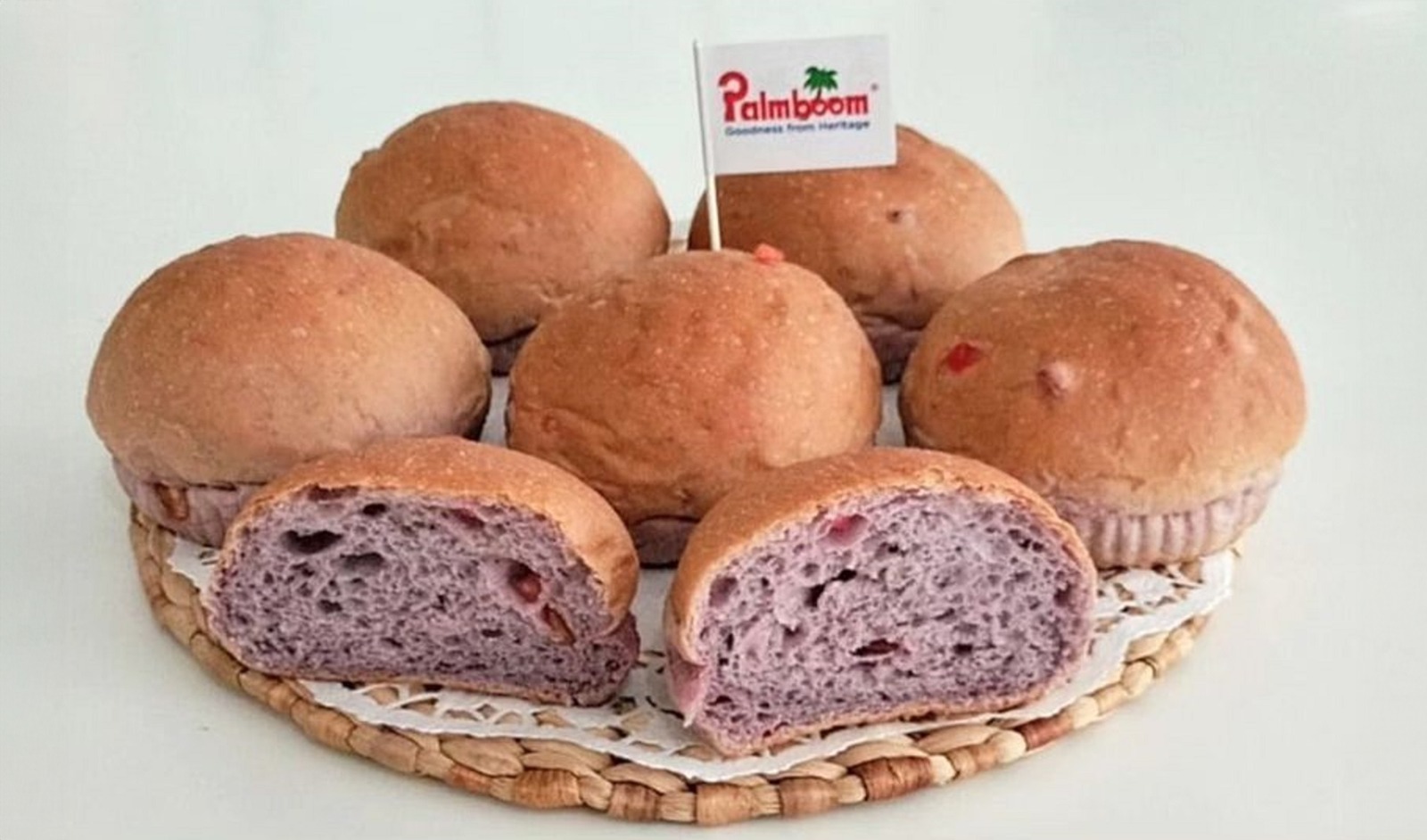 Purple Sweet Potato Vegan Bread