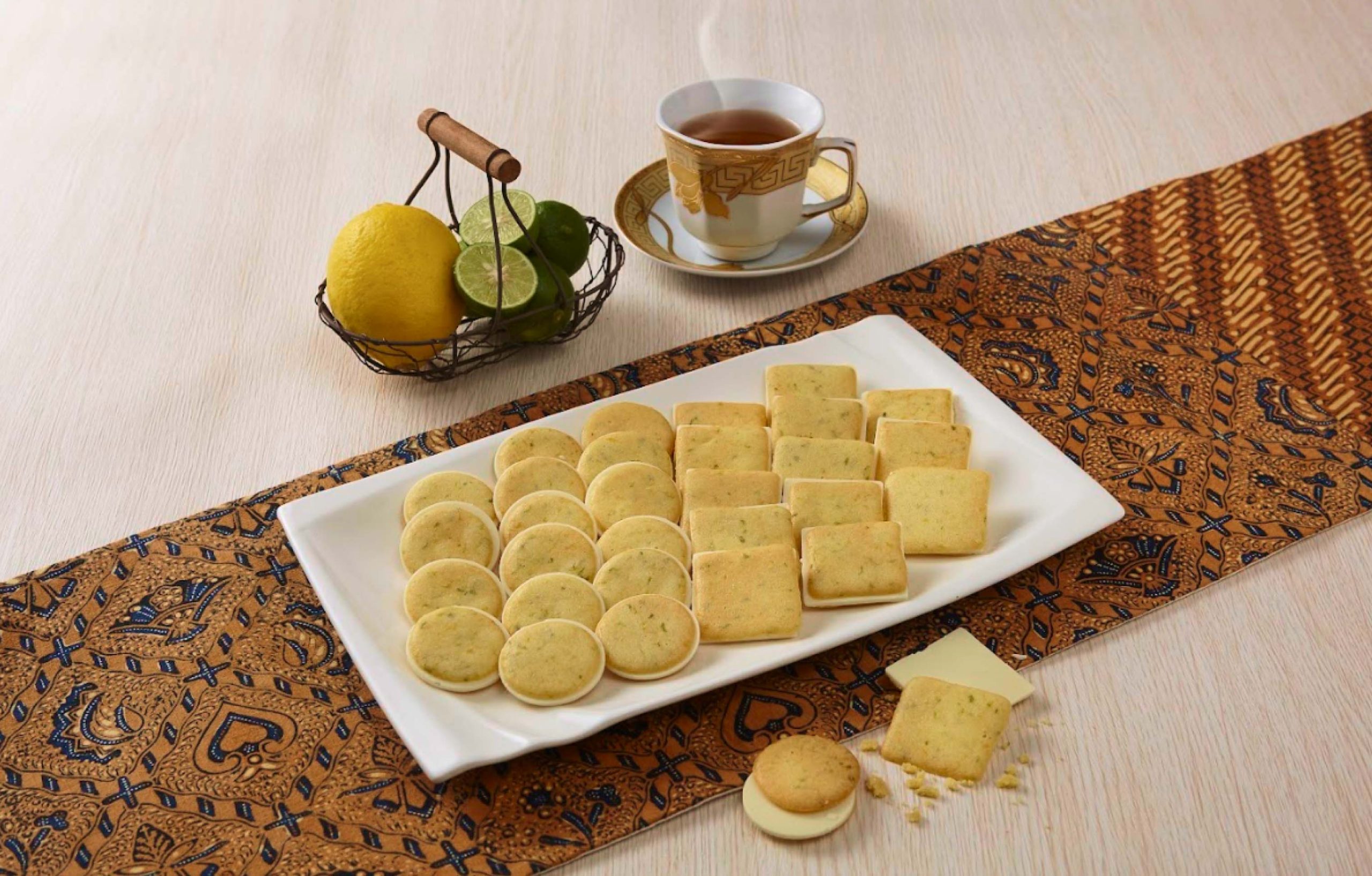 Lemon Lime Cheese Cookies
