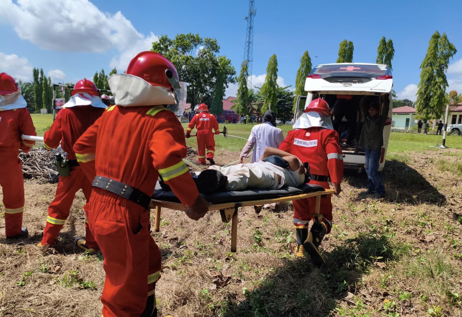 Emergency Preparedness Roll Call in Siak Reinforces Cross Sector Collaboration to Prevent Wildfires