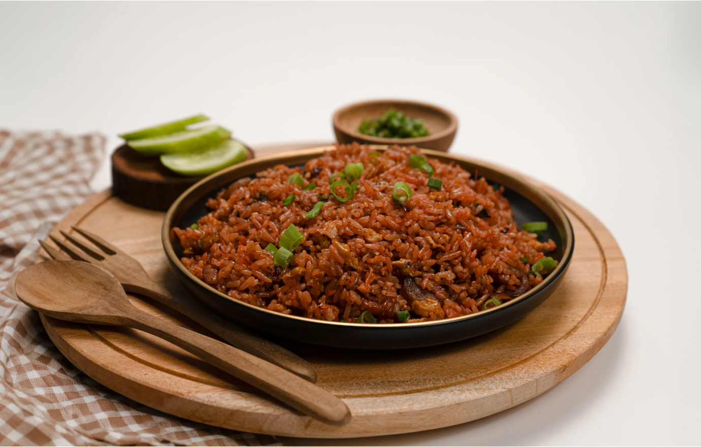 Fried Rice a la Makassar with Palmboom Cake&nbsp;Margarine